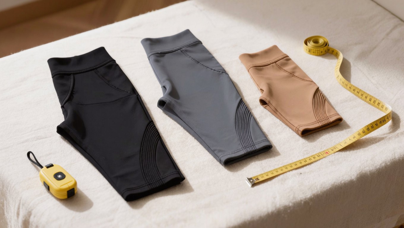 Capri and 7/8 Legging Size Charts: One Word, 17.9" to 27" of Inseam