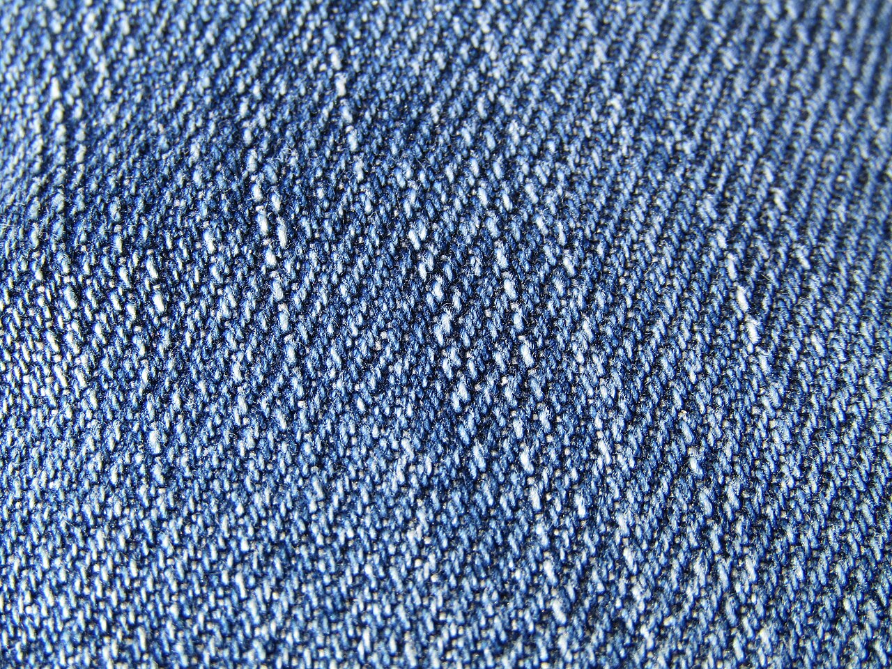 Close-Up of Denim Jeans